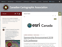 Tablet Screenshot of cca-acc.org